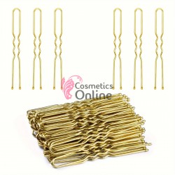 Ace pentru cocuri ACC021BB, Aurii  48 buc 6 cm